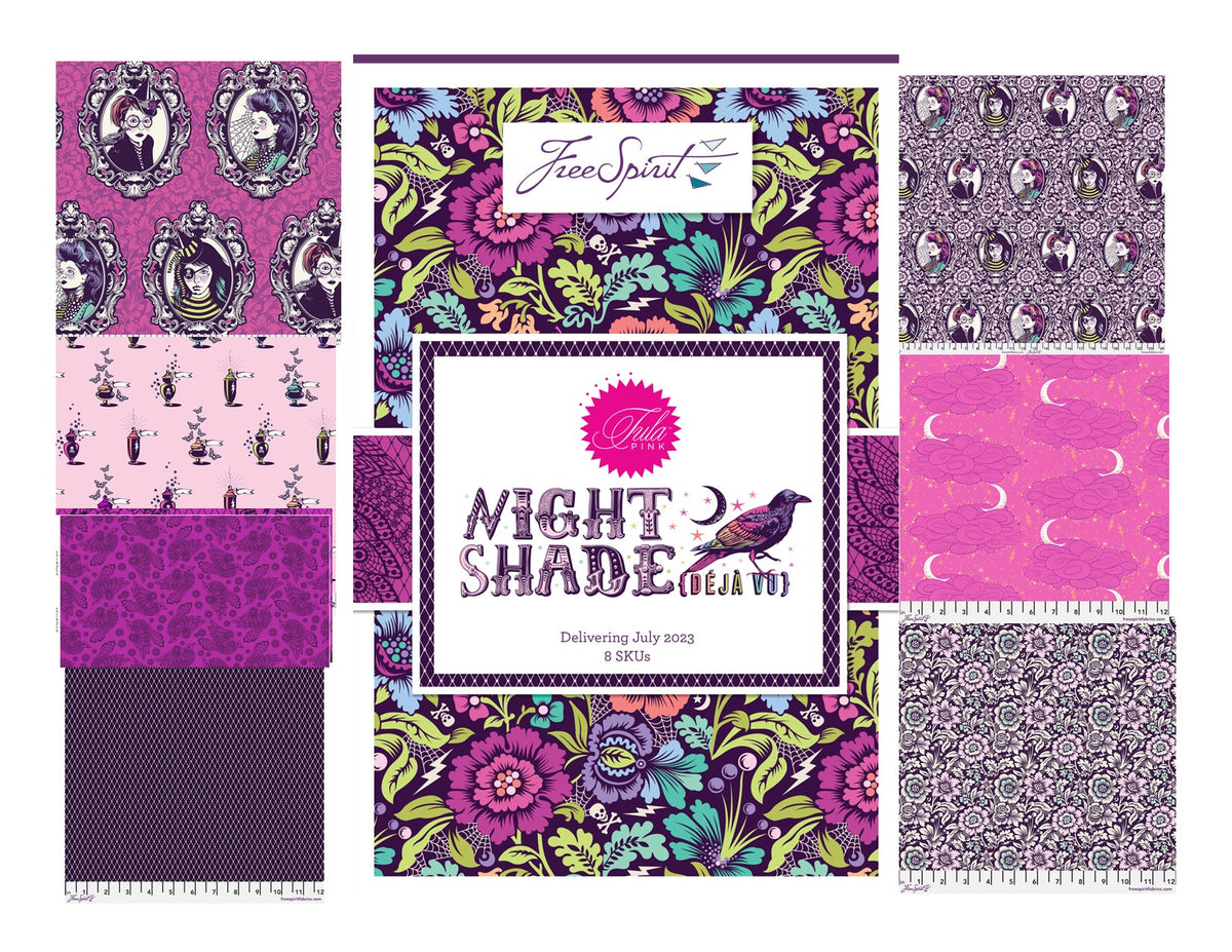 Tula Pink- Nightshade- Set Sail Quilt Kit- AUGUST 2023 Delivery