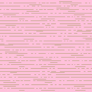 Dashes in Pink Metallic from Greatest Hits Vol 1 by Libs Elliott for Andover Fabrics