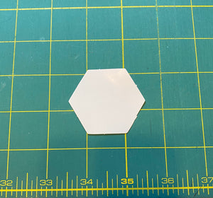 1 inch Hexagon EPP pieces, Pack of 100