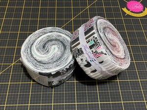 Linework by Tula Pink 40 pc Jelly Roll from FreeSpirit Fabrics