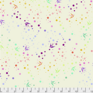 Fairy Dust in Cotton Candy from True Colors by Tula Pink for Freespirit Fabrics