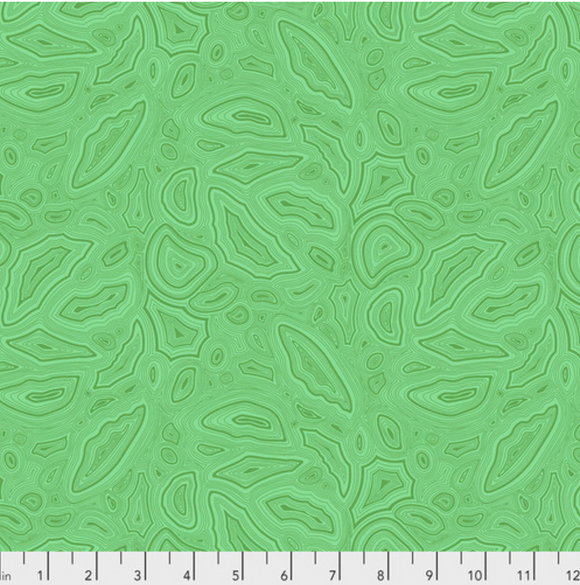 Mineral in Emerald from True Colors by Tula Pink for Freespirit Fabrics