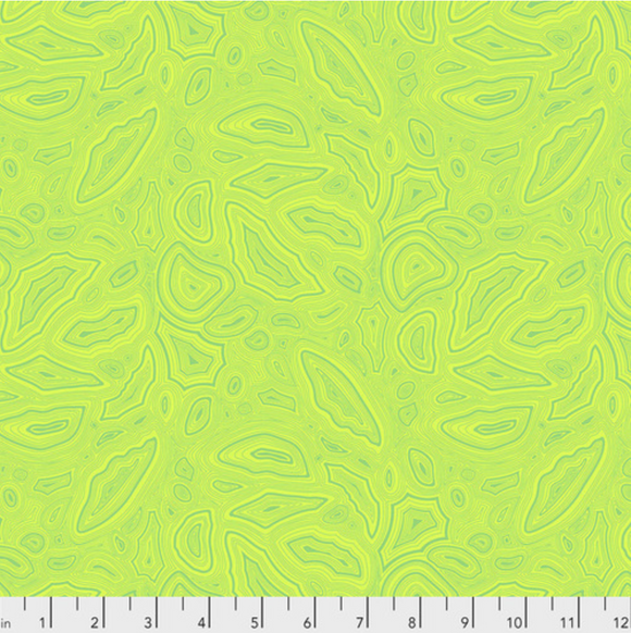 Mineral in Peridot from True Colors by Tula Pink for Freespirit Fabrics