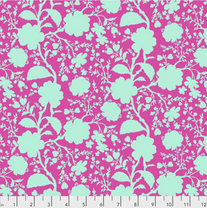 Wildflower in Azalea from True Colors by Tula Pink for Freespirit Fabrics