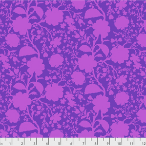 Wildflower in Dahlia from True Colors by Tula Pink for Freespirit Fabrics
