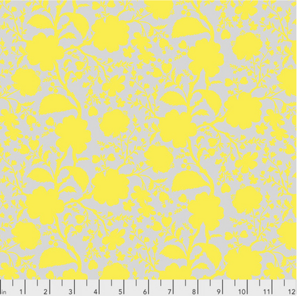 Wildflower in Daisy from True Colors by Tula Pink for Freespirit Fabrics