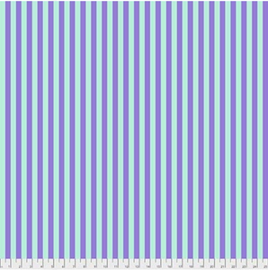 Tent Stripe in Petunia from Pom Poms and Stripes by Tula Pink for Freespirit Fabrics