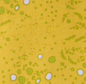 Grove in Mustard from Sun Print 2015 by Alison Glass for Andover Fabrics