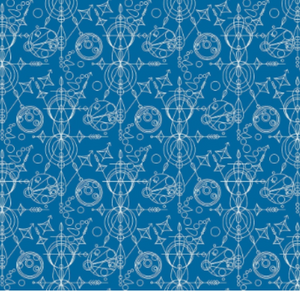 Mercury in Blue from Sun Print 2015 by Alison Glass for Andover Fabrics