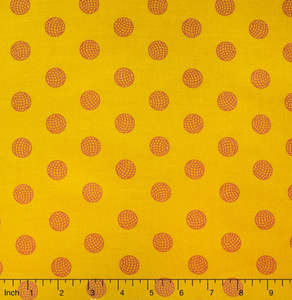 Sphere in Amber from Sun Print 2016 by Alison Glass for Andover Fabrics