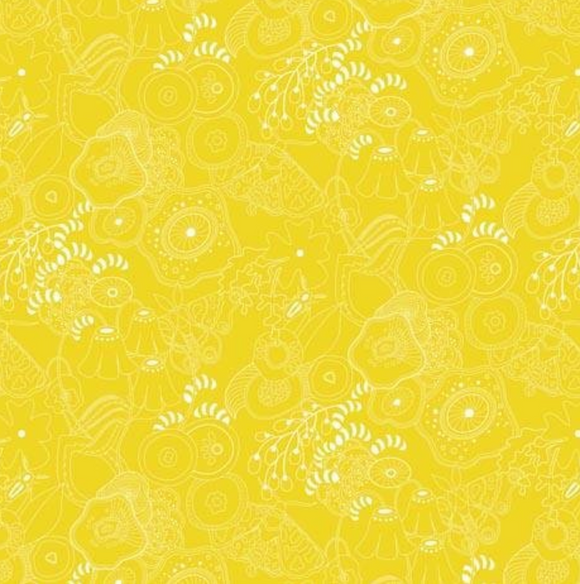 Grow in Straw from Sun Print 2016 by Alison Glass for Andover Fabrics