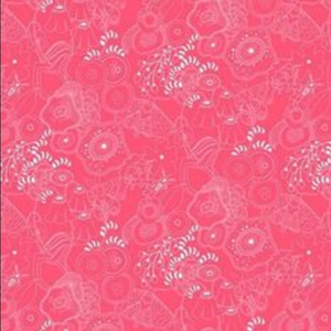 Grow in Salmon from Sun Print 2016 by Alison Glass for Andover Fabrics