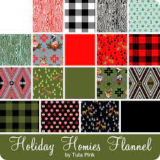 Flannel Holiday Homies 5 inch Charm Pack